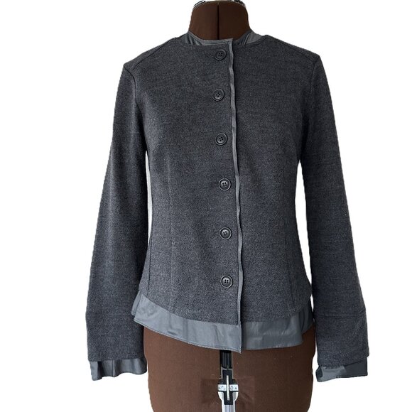 Lida Baday Grey Cardigan - Picture 1 of 9